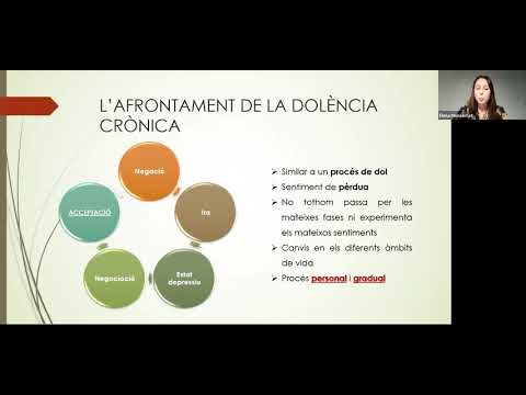 Xerrada de la psicòloga Elena Monserrat 'Com gestionar emocionalment una malaltia crònica'. 11/20