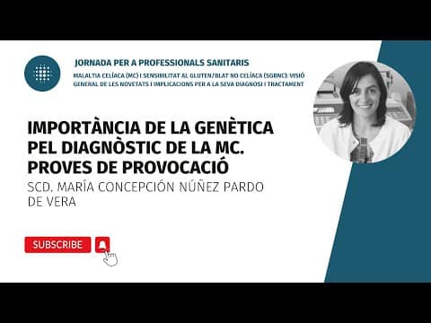 Jornada per a professionals sanitaris, ponència SCD. Maria Concepción Núñez (25/11/22)
